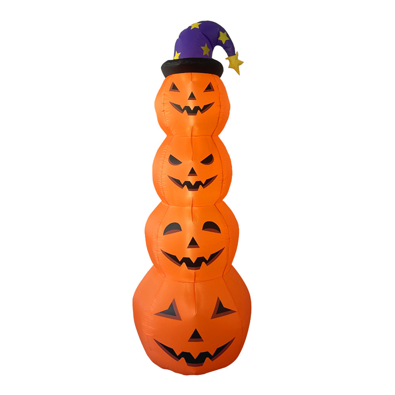 8ft Halloween kembung labu