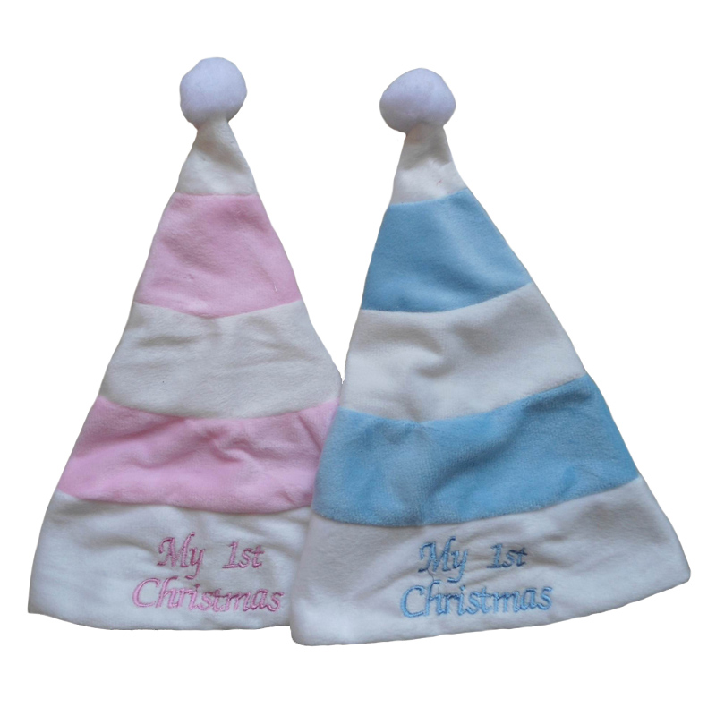 Set stok topi Krismas pertama bayi