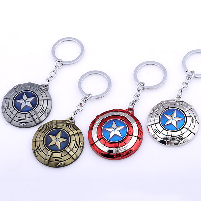 Keychain Metal Shield Captain America