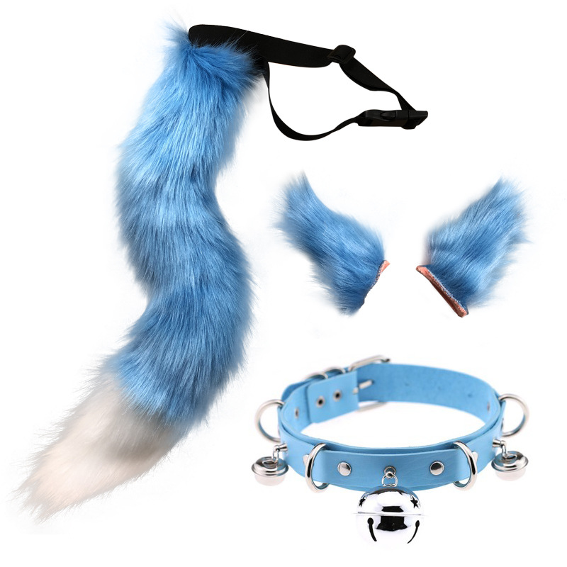 Kostum Cosplay Tail Tail Cat Fox Fox Fox