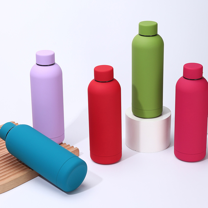 Botol air keluli tahan karat berwarna -warni