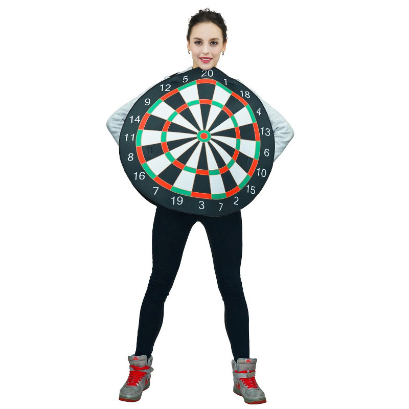 Kostum parti dartboard dua sisi