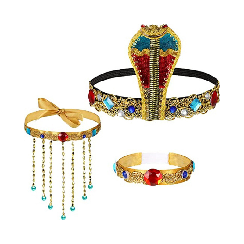 Aksesori Kostum Headpiece Mesir