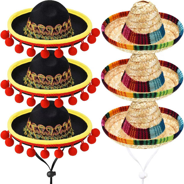 Topi Parti Sombrero Mexico Mini