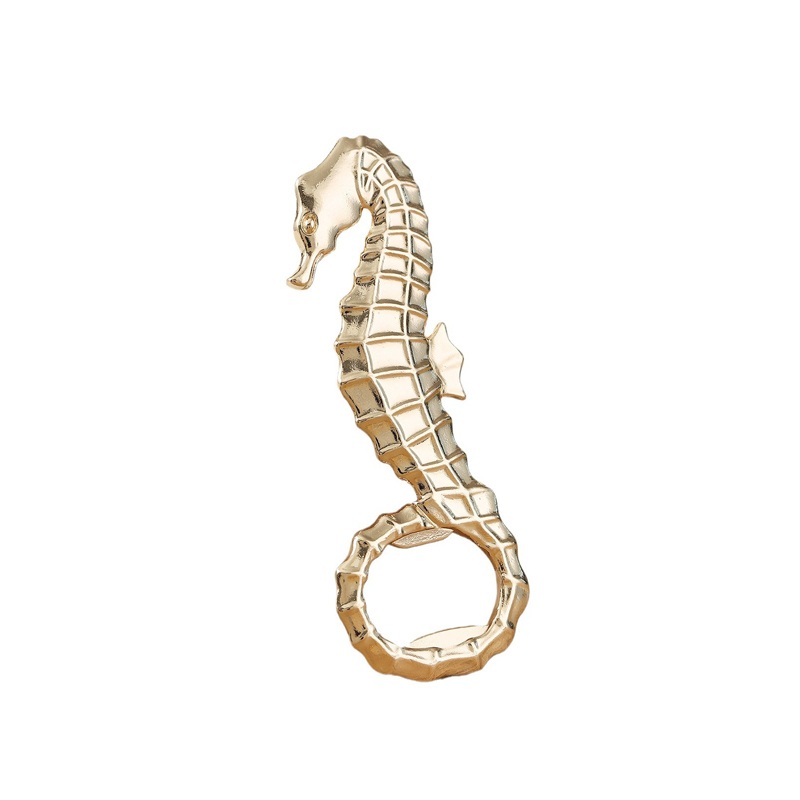 Pembuka Botol Golden Seahorse