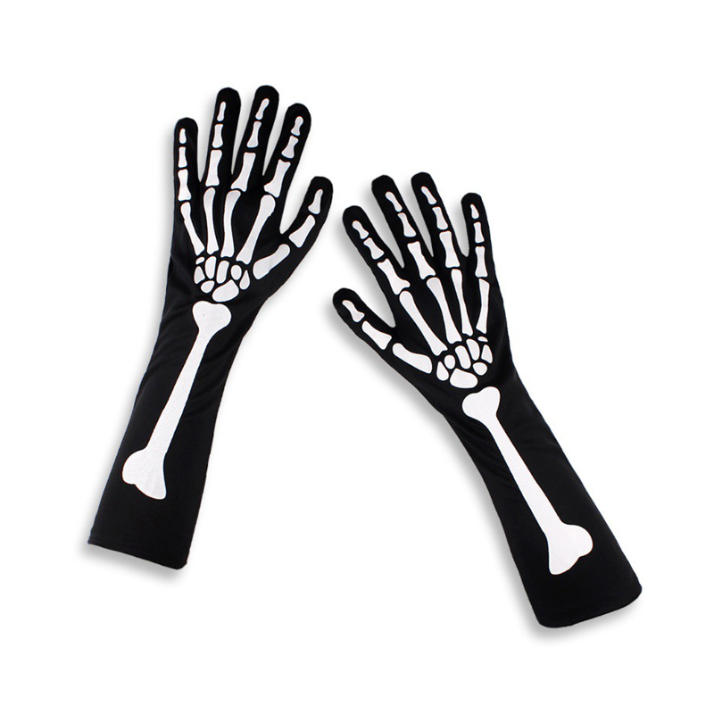 Parti Halloween Sarung Tangan Long Scary