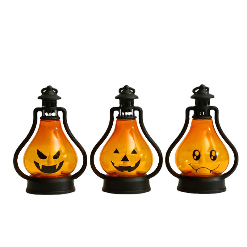 Lilin berbentuk labu Halloween