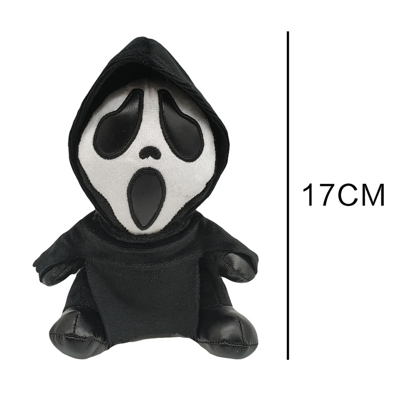 Mainan Mewah Terlaris Grim Reaper Doll Grimace Doll Anime Ghostface Plush