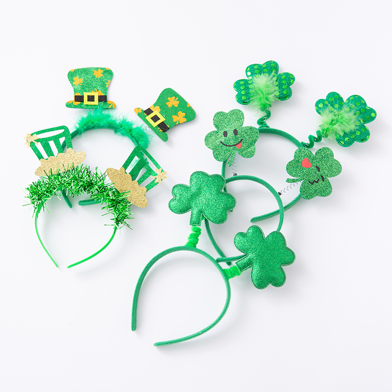 Headwear Clover Ireland St Patricks Day Headband