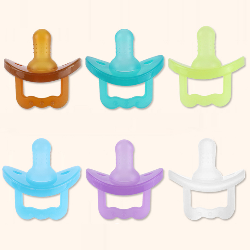 Kanak -kanak pacifier silikon lembut menenangkan