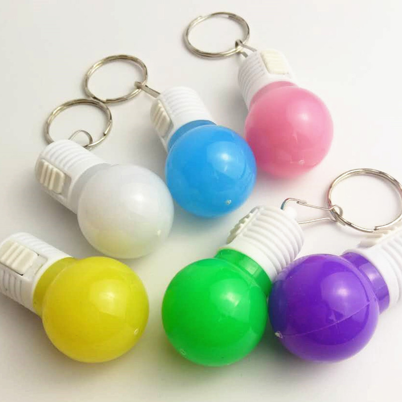LED LED Keychain Berkilau Berwarna