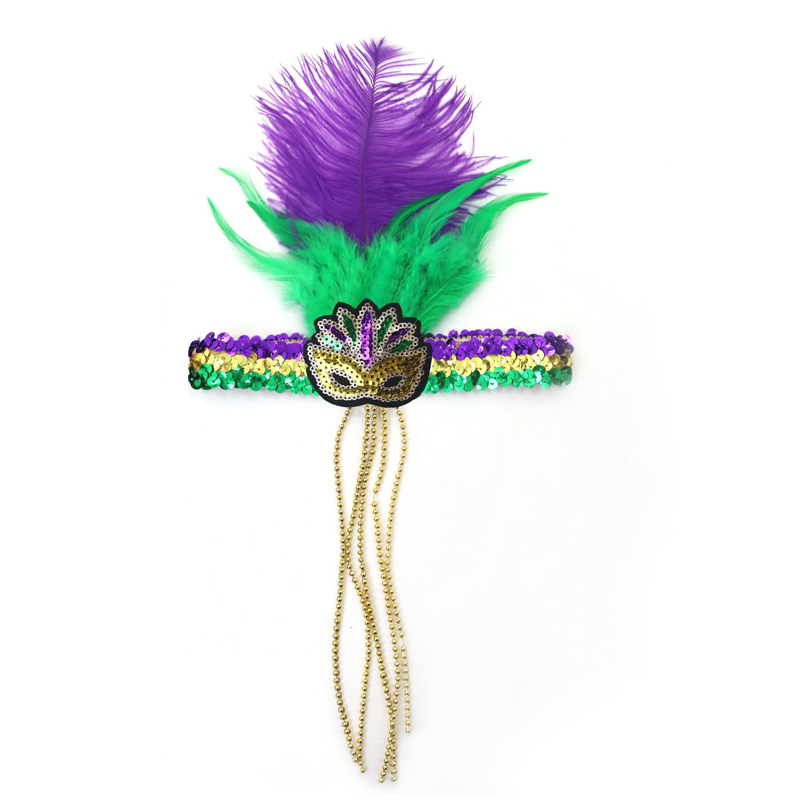 Mardi Gras Helor Headband