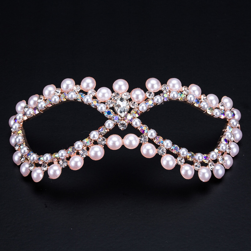 Masker mata kristal rhinestone Masquerade