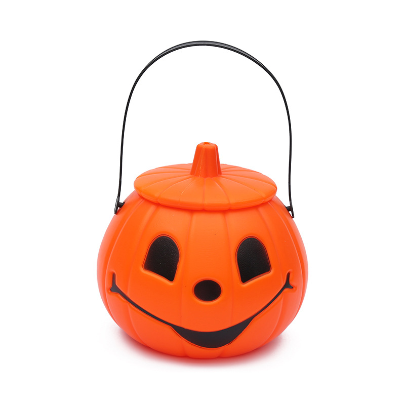 Reka bentuk baru baldi gula -gula labu Halloween
