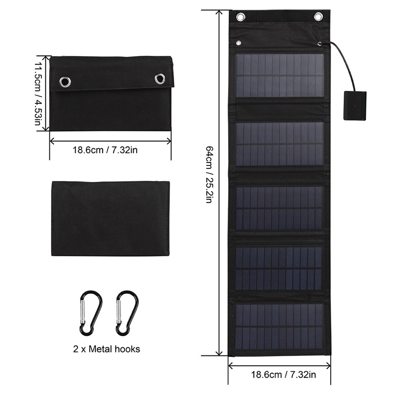 Beg Pengecasan Solar Panel Luaran