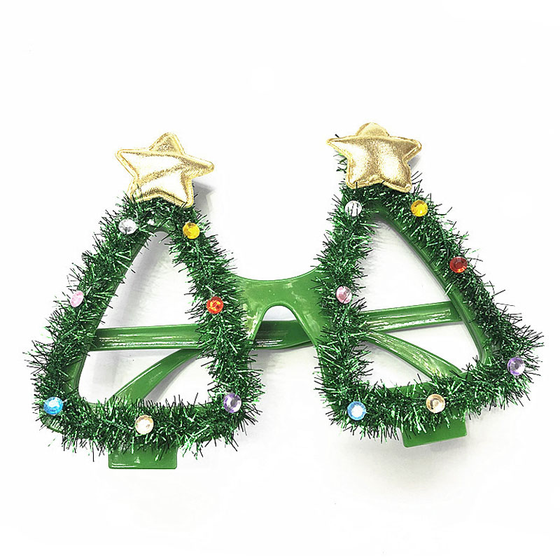 Gelas bentuk pokok Krismas pesta
