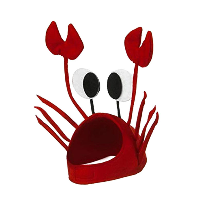 Hat ketam merah Parti Kostum Parti