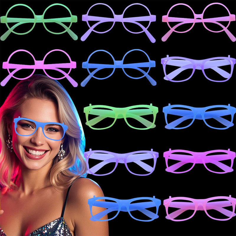 Parti Lucu Malam Cahaya Cahaya Berubah Warna Gelas