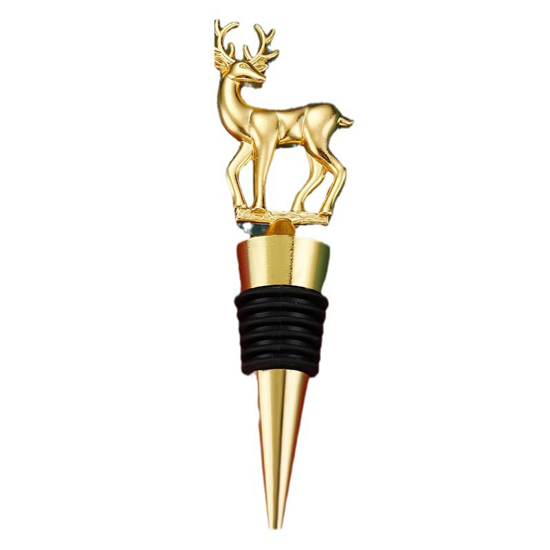 Pesta Gold Elk Wine Stopper