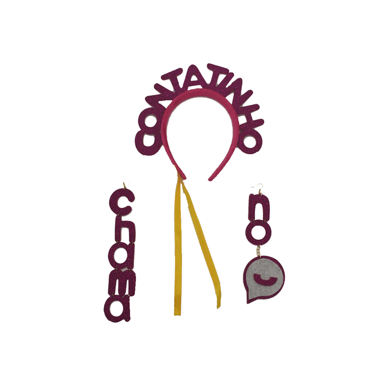 Set Earring Headband Parti