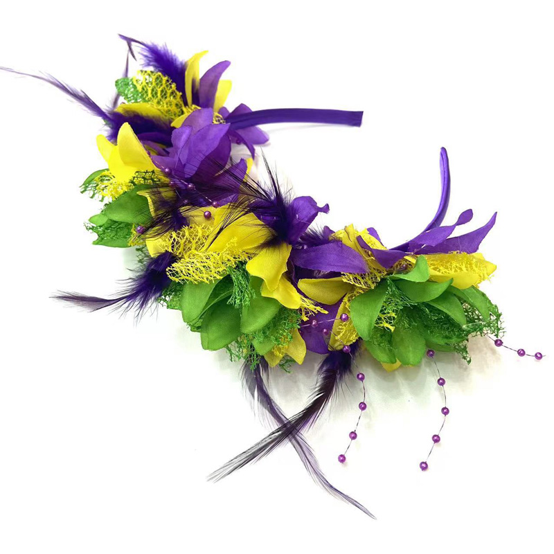 PGG Color Feather Flower Heather