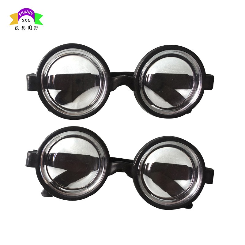 Cermin mata kanak-kanak plastik Harry Round Shape Party Glasses