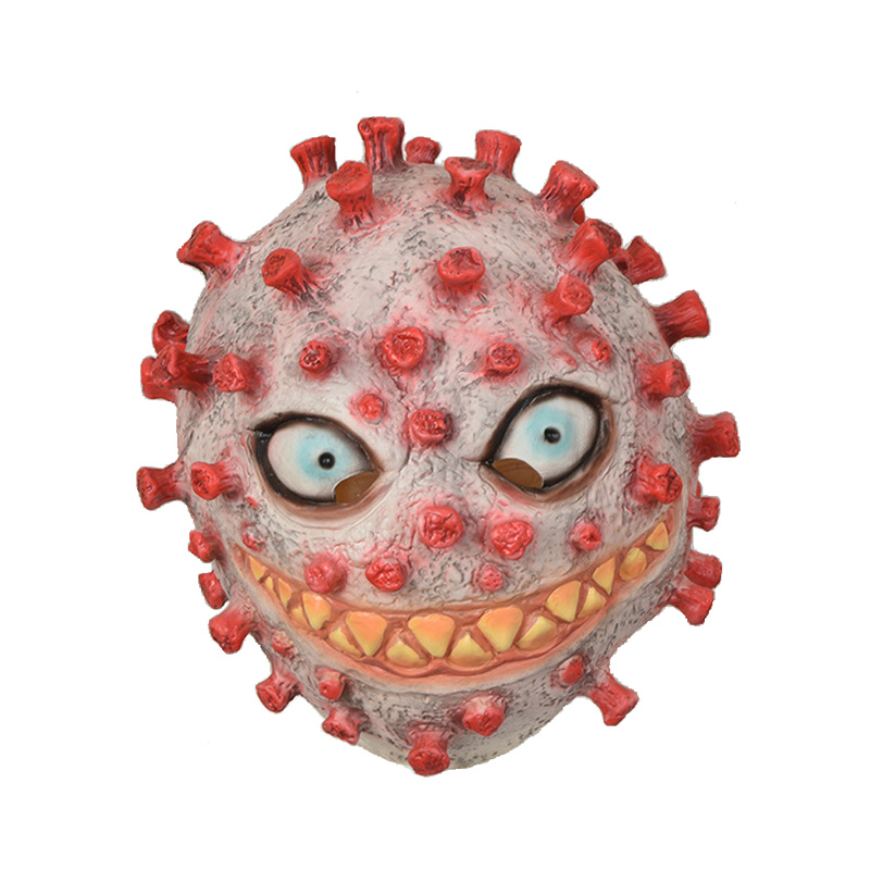 Topeng muka penuh virus yang menakutkan