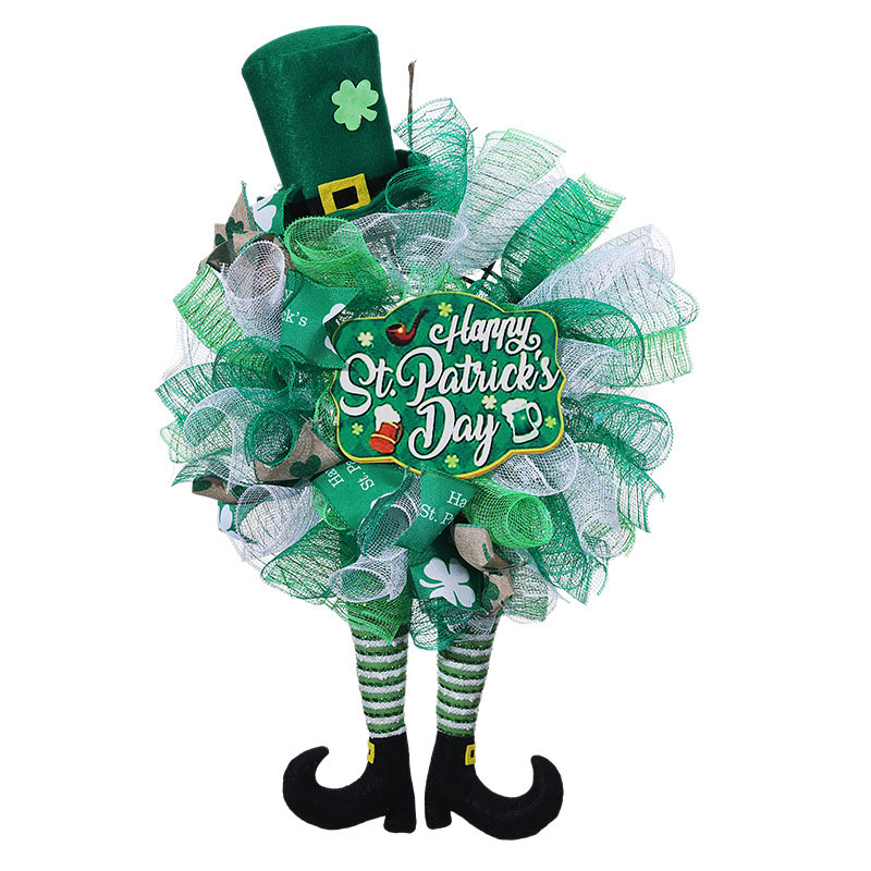 Hiasan Rumah Garland Plush St Patrick