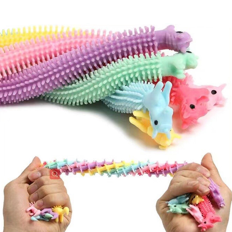 Mainan Sensori Rentetan Rentetan Unicorn