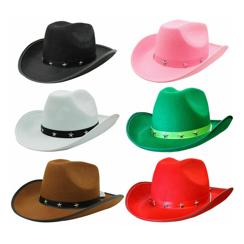 Topi koboi lebar lebar